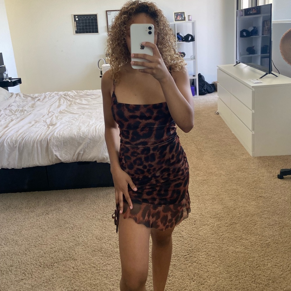 PLT Cheetah print dress